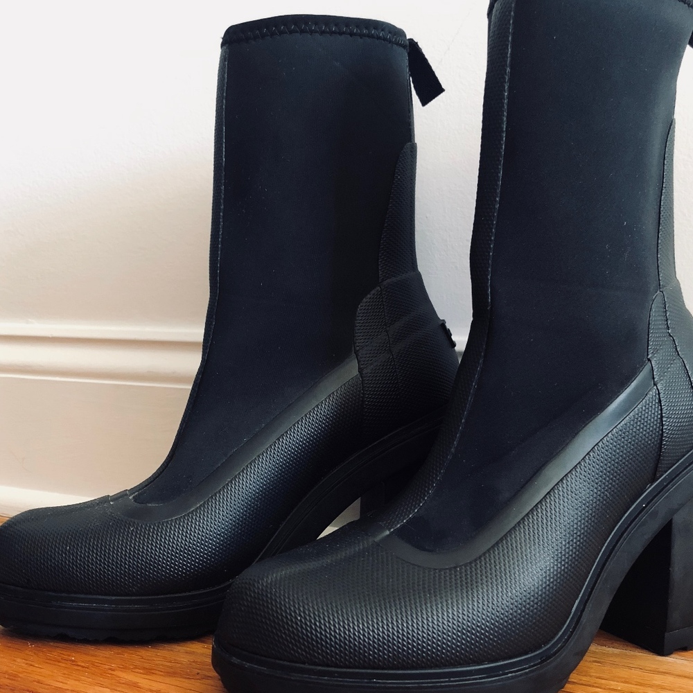 Hunter Original High Heel Sock Rain Boot